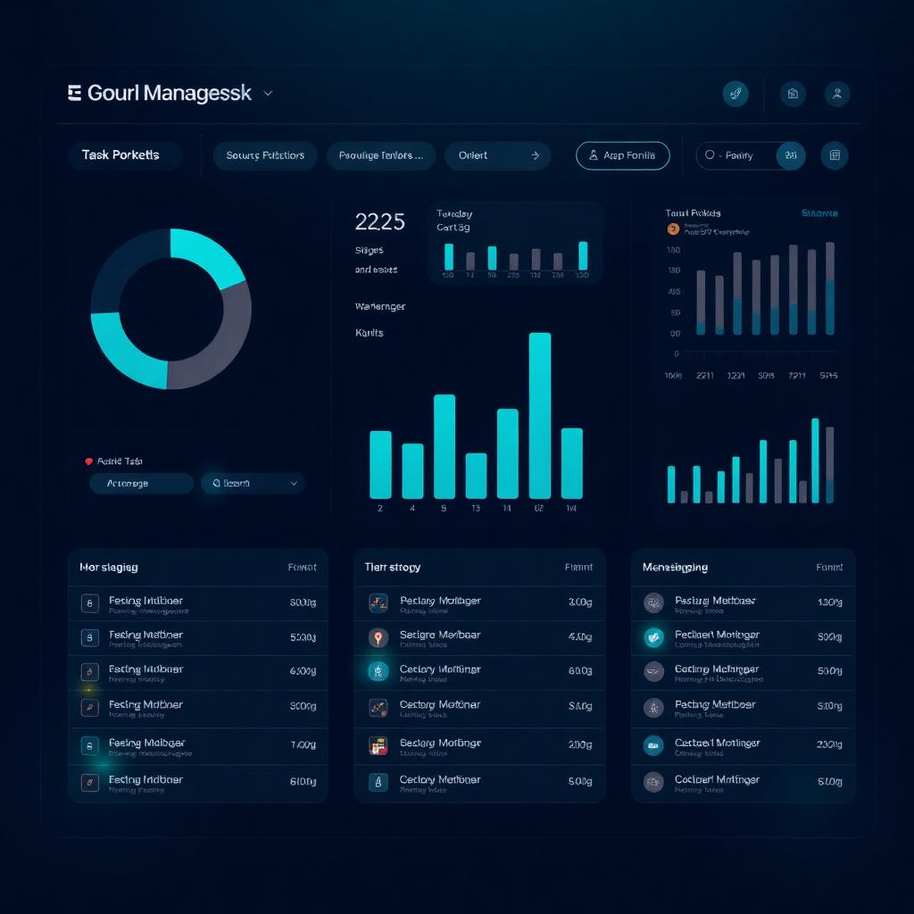 eqLend Task Dashboard visualization
